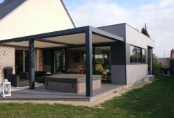 extension bois maison