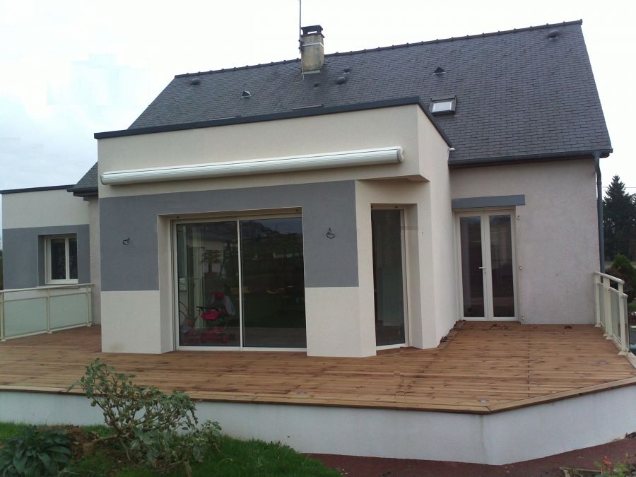 extension brique