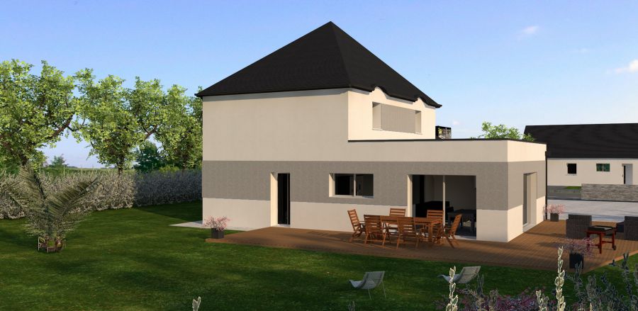 plan 3d maison